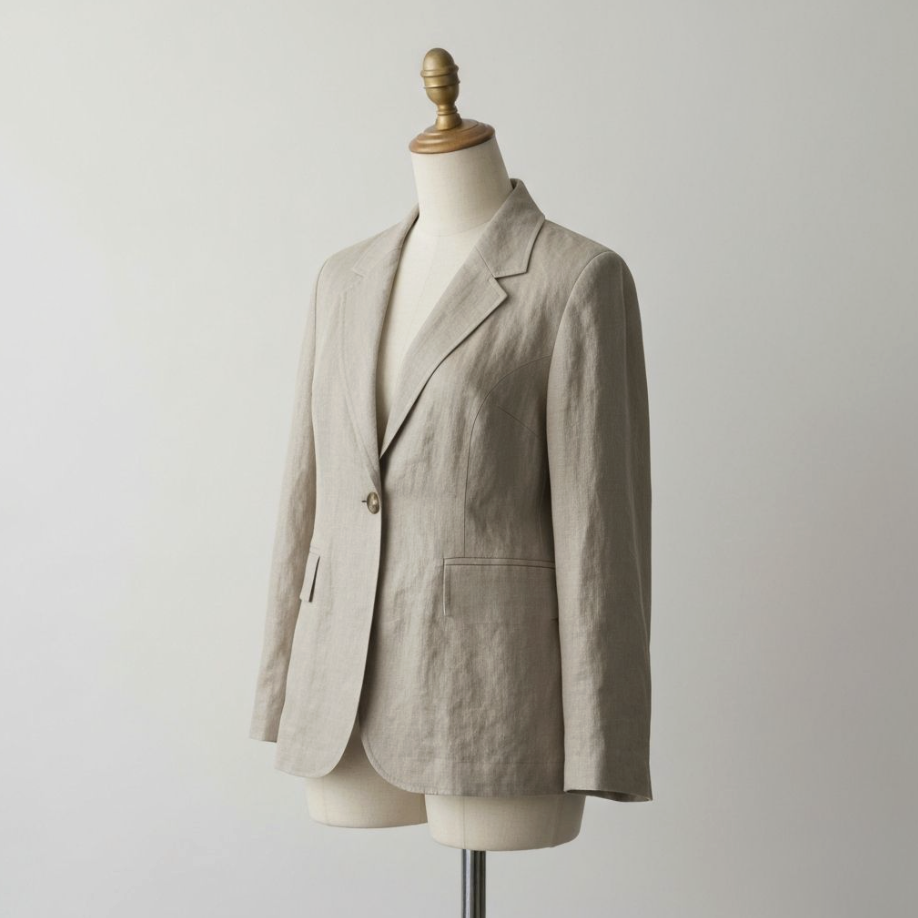 Linen Overshirt Jacket