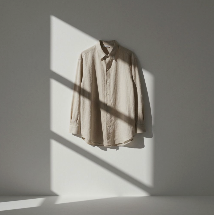 Linen Button-Up Shirt